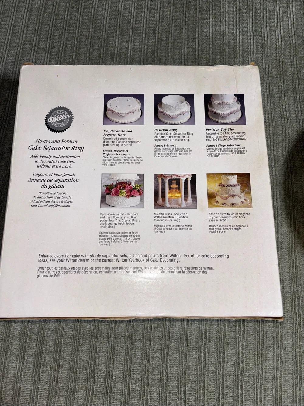 Wilton decorative cake
